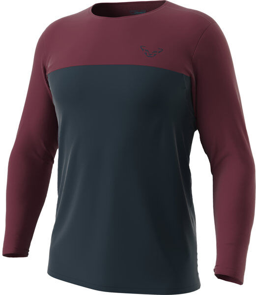 Dynafit Traverse S-Tech - maglia maniche lunghe - uomo Dark Blue/Bordeaux M/L