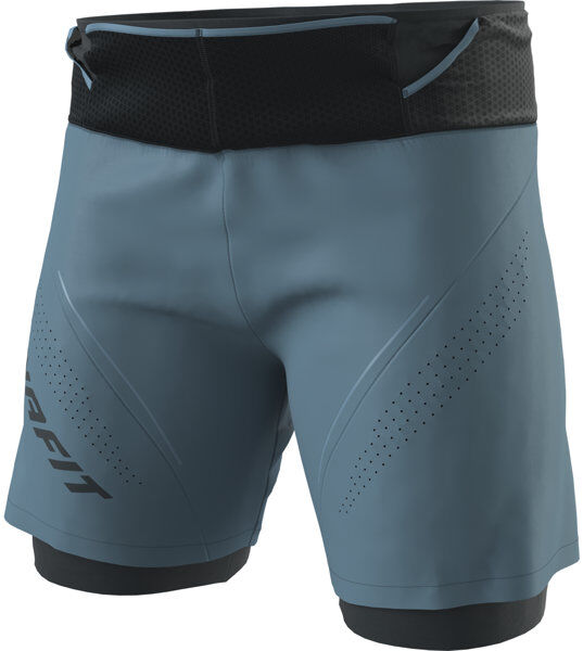 Dynafit Ultra 2/1 - pantaloni trail running - uomo Light Blue/Dark Blue XL