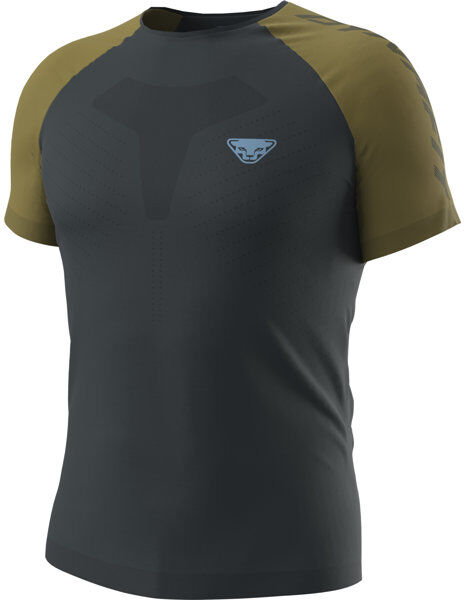 Dynafit Ultra 3 S-Tech S/S - maglia trail running - uomo Dark Blue/Green S/M