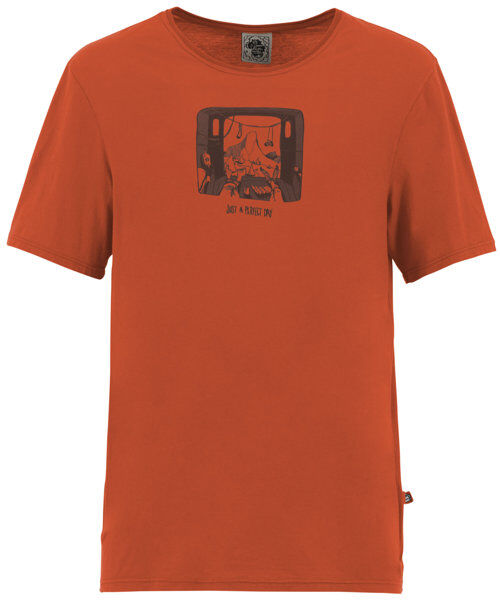E9 Van - t-shirt arrampicata - uomo Orange XL