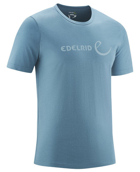 Edelrid Me Corporate II - T-shirt - uomo Light Blue XL