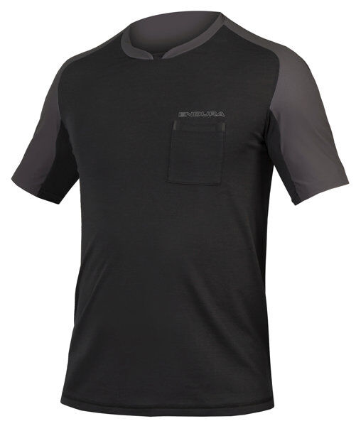 Endura GV500 Foyle T - maglia gravel - uomo Black XL