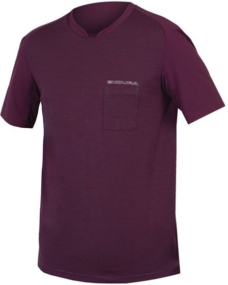 Endura GV500 Foyle T - maglia gravel - uomo Purple XL