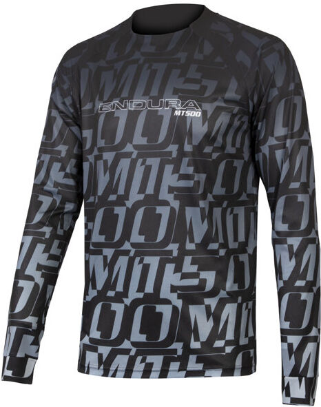 Endura MT500 L/S Print LTD - maglia MTB - uomo Black 2XL