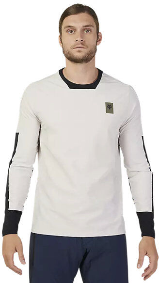 Fox Defend Thermal - maglia ciclismo maniche lunghe - uomo White/Black XL