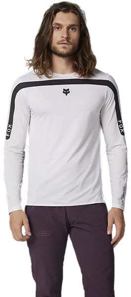 Fox Flexair Aviation Race - maglia maniche lunghe - uomo White S