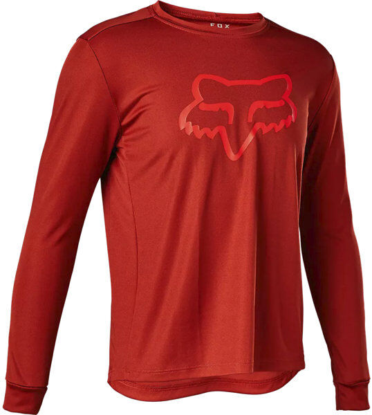 Fox Ranger LS - maglieta da bici - bambini Red M
