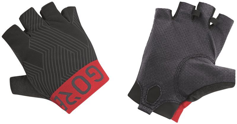 GORE WEAR C7 Pro - guanti ciclismo Black/Red 5 (XS = 20-21 cm)