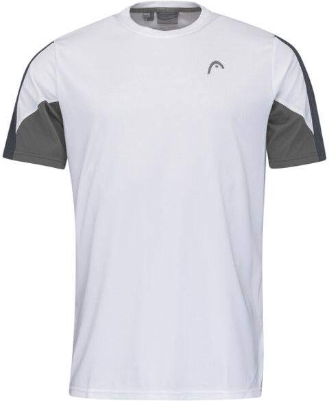 Head Club 22 Tech - T-shirt padel - uomo White/Grey S