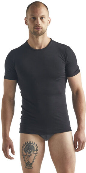 Icebreaker Merino Anatomica SS Crewe - maglietta tecnica - uomo Black 2XL