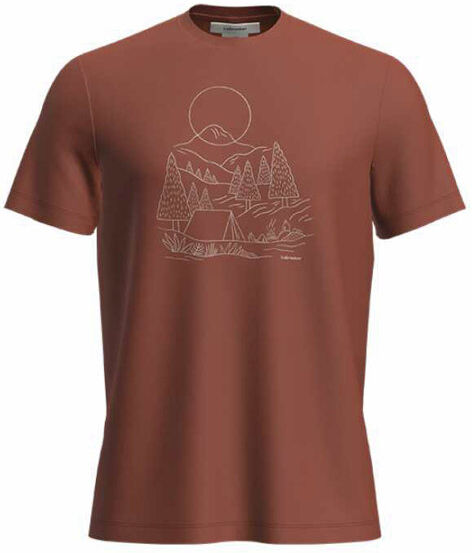 Icebreaker Merino 150 Tech Lite III - T-shirt - uomo Brown 2XL