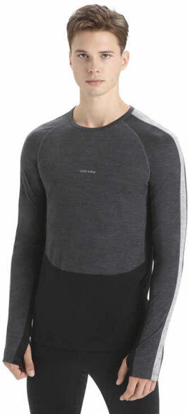 Icebreaker Merino M 125 ZoneKnit - maglietta tecnica - uomo Grey XL