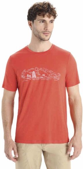 Icebreaker Merino Tech Lite II Nature Sprint - T-shirt - uomo Orange 2XL