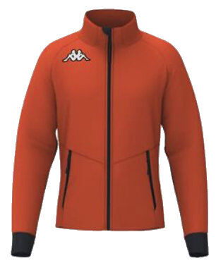 Kappa 6CENTO 687N M - felpa in pile - uomo Orange L