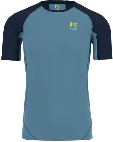 Karpos Lavaredo - T-shirt trekking - uomo Light Blue/Dark Blue/Orange XL