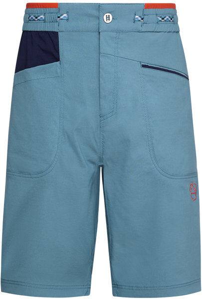 La Sportiva Belay M - pantaloni corti arrampicata - uomo Blue/Red XL