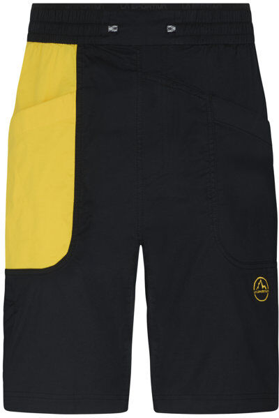 La Sportiva Bleauser - pantaloni corti arrampicata - uomo Black/Yellow XS