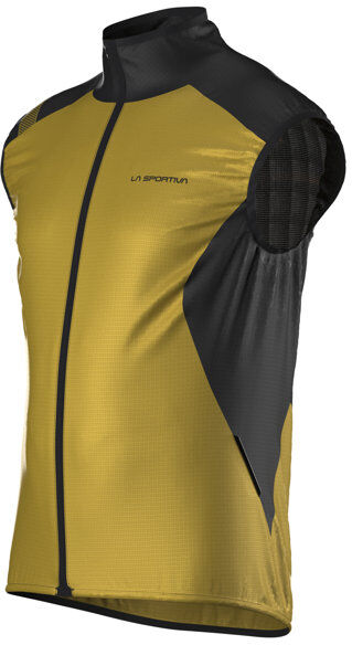 La Sportiva Blizzard Windbreaker M - gilet trail running - uomo Yellow/Black M