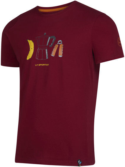 La Sportiva Breakfast - T-shirt - uomo Dark Red L