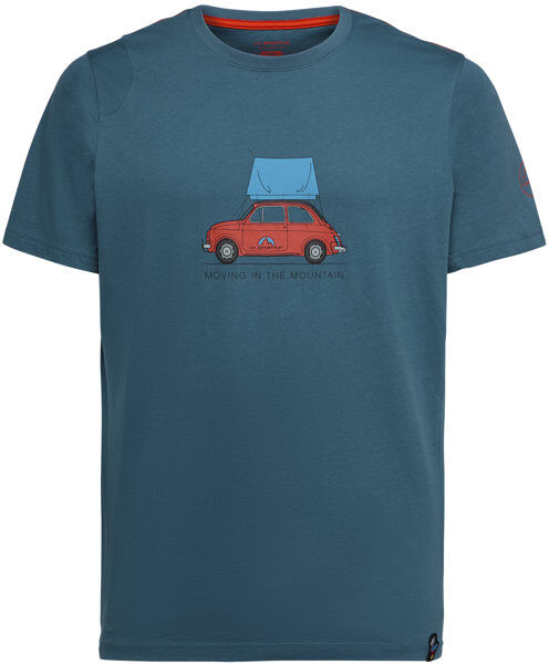 La Sportiva Cinquecento M - T-shirt - uomo Blue/Red S