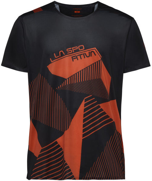 La Sportiva Comp M - T-shirt - uomo Black/Red XL