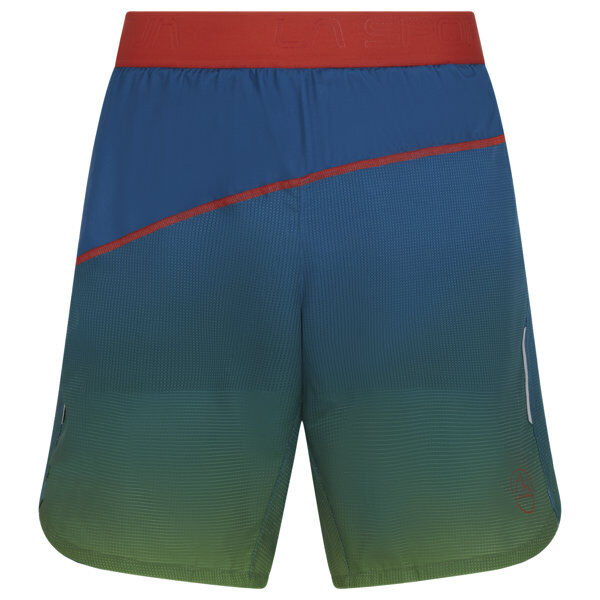 La Sportiva Medal - pantaloni corti trail running - uomo Blue/Red XL