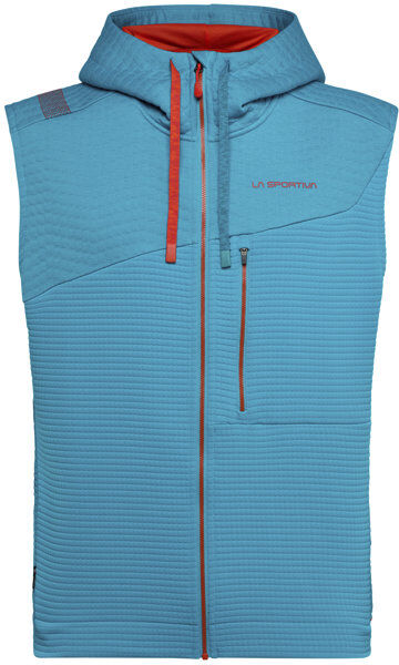 La Sportiva Method M - gilet in pile - uomo Light Blue/Red M