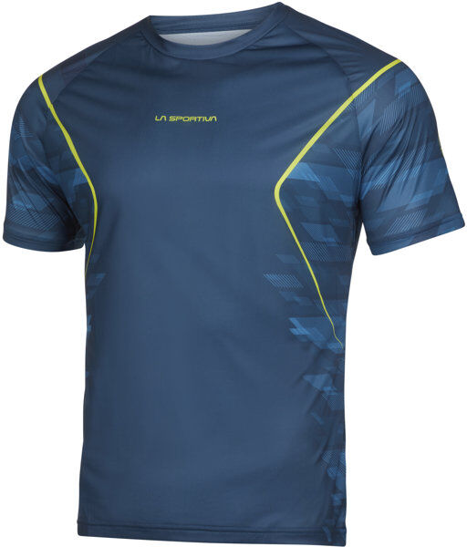 La Sportiva Pacer - maglia trail running - uomo Blue/Light Green S