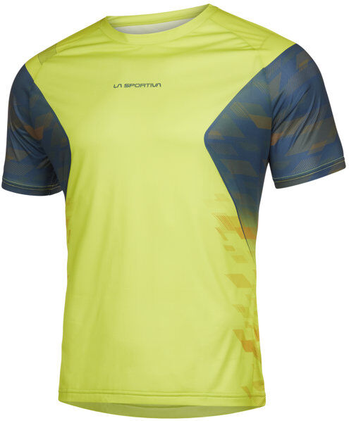 La Sportiva Pacer - maglia trail running - uomo Light Green/Blue M