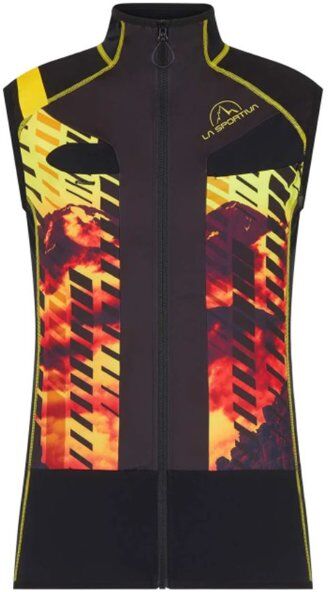 La Sportiva Stratos Racing II - gilet softshell - uomo Black/Yellow/Orange S