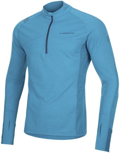 La Sportiva Swift - maglia a manica lunga - uomo Light Blue/Blue 2XL