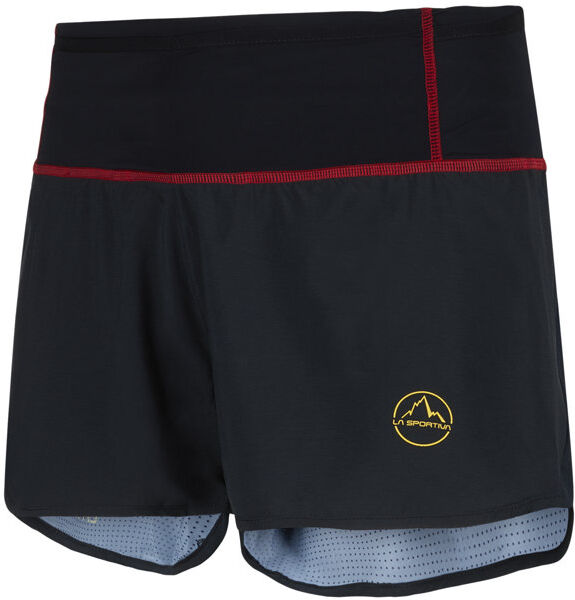 La Sportiva Tempo M - pantaloni trail running - uomo Black/Red L