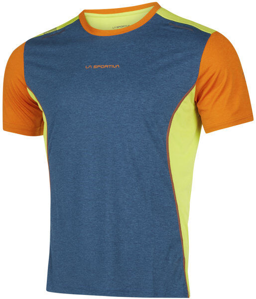 La Sportiva Tracer M - T-shirt trailrunning - uomo Blue/Orange/Yellow M