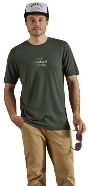 maloja AlpspitzM. - T-shirt - uomo Green S