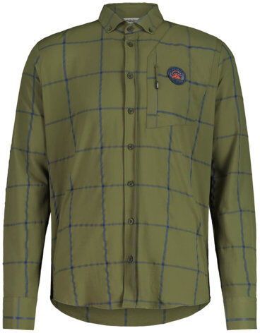 maloja FalzM. 1/1 - camicia maniche lunghe - uomo Green S