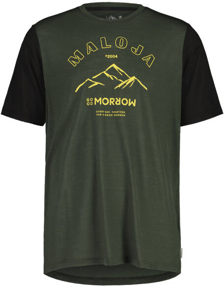 maloja KalmbergM. - T-shirt - uomo Green S