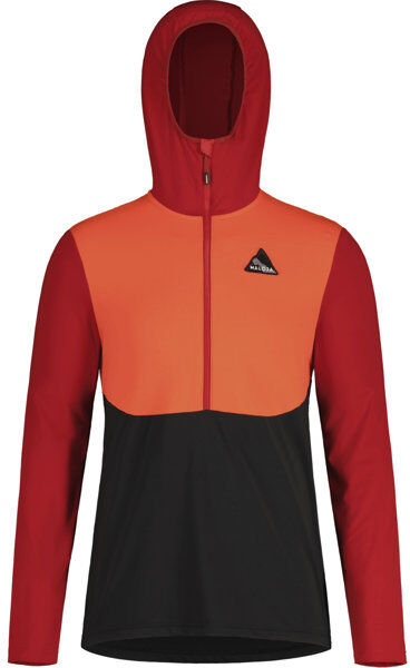 maloja KalternM. - felpa in pile - uomo Black/Red S