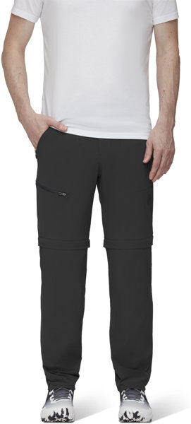 Mammut Runbold Zip Off - pantaloni zip-off - uomo Dark Grey 54