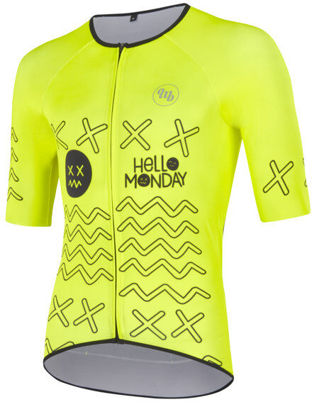 Mbwear Comfort - maglia ciclismo - uomo Yellow/Black XS