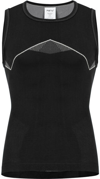 Meru Angoon SL - maglietta tecnica senza maniche - uomo Black/Grey 2XL