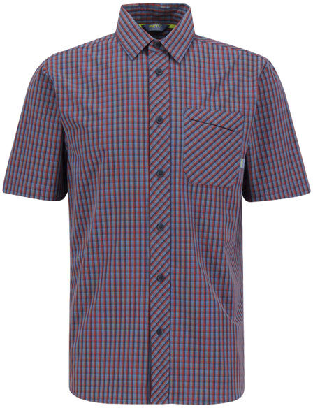 Meru Egio M - camicia a maniche corte - uomo Red/Blue S