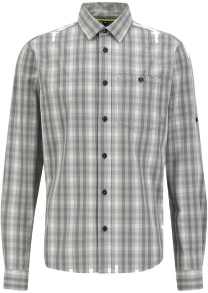 Meru Peania M - camicia maniche lunghe - uomo Grey/White S