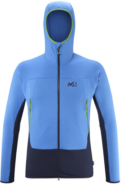 Millet Fusion Grid - felpa in pile - uomo Light Blue M