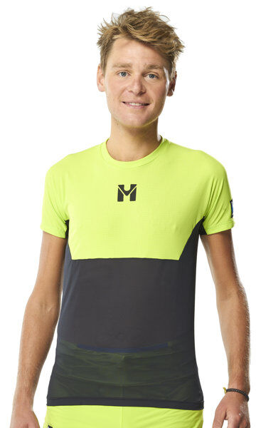 Millet Trilogy Sky TS SS M - maglia trail running - uomo Black/Green S