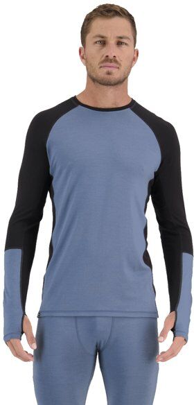 Mons Royale Olympus - maglietta tecnica - uomo Blue/Black XL