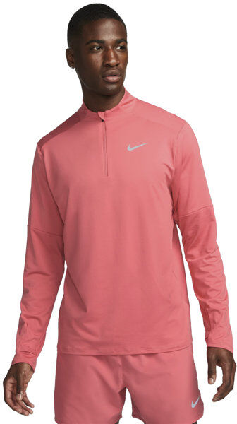 Nike Dri-FIT Element 1/4-Zip - felpa running - uomo Pink S