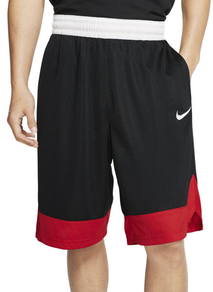 Nike Dri-FIT Icon - pantaloni corti basket - uomo Black/White/Red M
