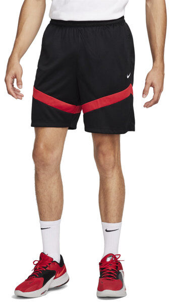Nike Icon – pantaloni basket - uomo Black/Red XL