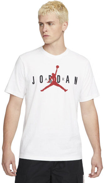 Nike Jordan Jordan Air Wordmark - maglia basket - uomo White/Red 2XL