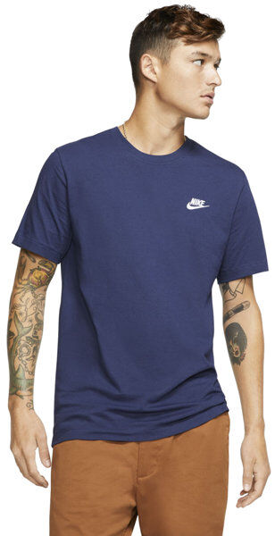 Nike M Nsw Club - t-shirt fitness- uomo Blue L